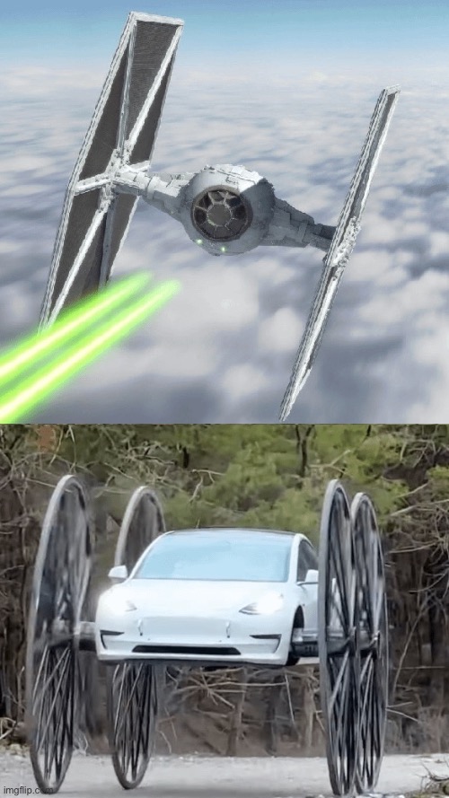 It has begun | image tagged in star wars,memes,funny,tie fighter | made w/ Imgflip meme maker