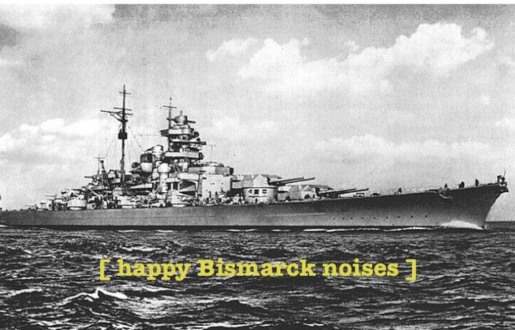 High Quality Happy bismarck noises Blank Meme Template