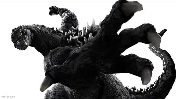 POV: You touched Godzilla's son | image tagged in godzilla,pov,kaiju,monster | made w/ Imgflip meme maker