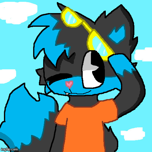 pixel art i made for my deviantart brother christian | made w/ Imgflip meme maker