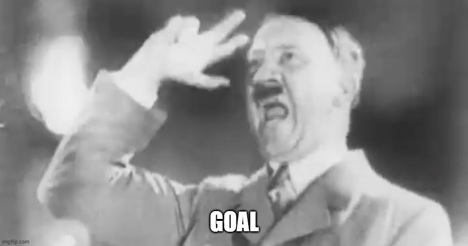 Soccer Fan | GOAL | image tagged in goals,goal,soccer | made w/ Imgflip meme maker