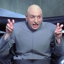 Dr. Evil Air Quotes Blank Meme Template