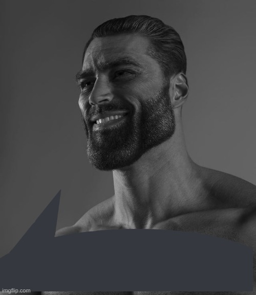 Giga Chad | image tagged in giga chad | made w/ Imgflip meme maker