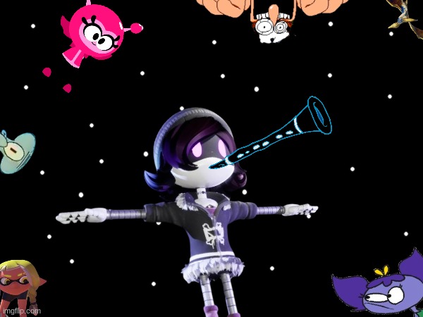 Uzi plays All Star on a clarinet | made w/ Imgflip meme maker