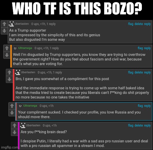 WHO TF IS THIS BOZO? | made w/ Imgflip meme maker