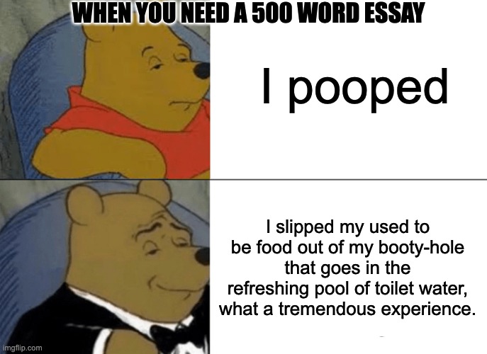 Gotta get to that word count... - Imgflip