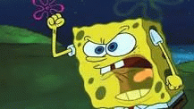 Screaming Spongebob | image tagged in gifs,spongebob | made w/ Imgflip images-to-gif maker