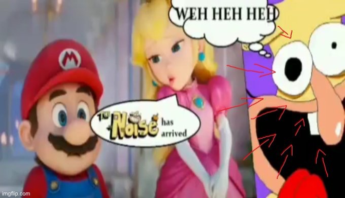 Just got a shot | image tagged in the noise has arrived | made w/ Imgflip meme maker