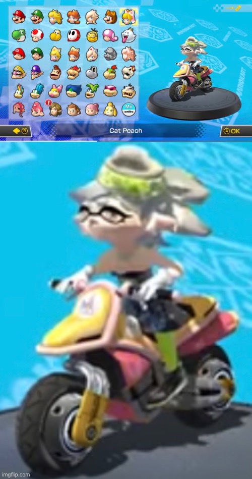 tHis mEme was pLeasing to Prepare | image tagged in memes,splatoon,mario kart 8 | made w/ Imgflip meme maker