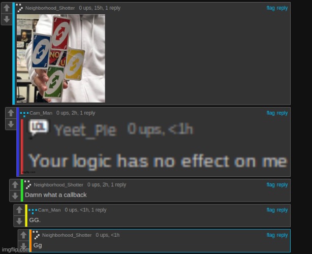 rare footage of agreement after no u | made w/ Imgflip meme maker