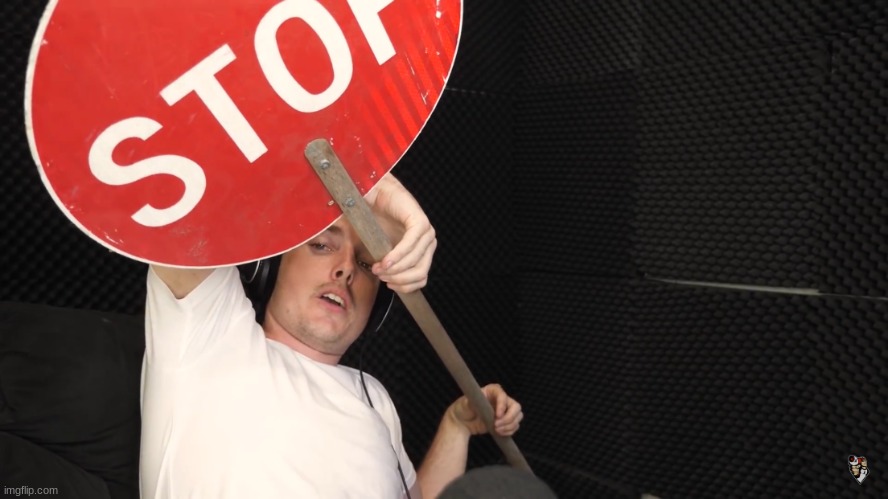 Lazarbeam STOP | image tagged in lazarbeam stop | made w/ Imgflip meme maker