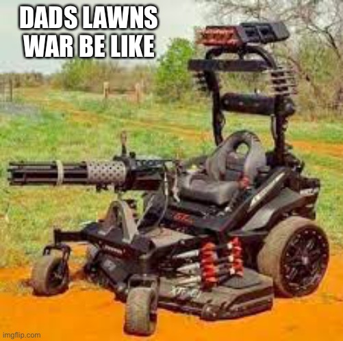 Dads lawn wars be like | DADS LAWNS WAR BE LIKE | image tagged in the engineer | made w/ Imgflip meme maker