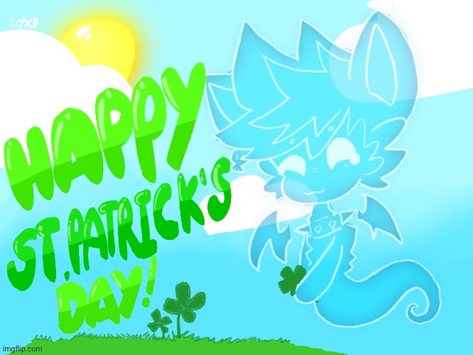 Happy st. Patrick’s day chat!!! | image tagged in st patrick's day,drawings | made w/ Imgflip meme maker