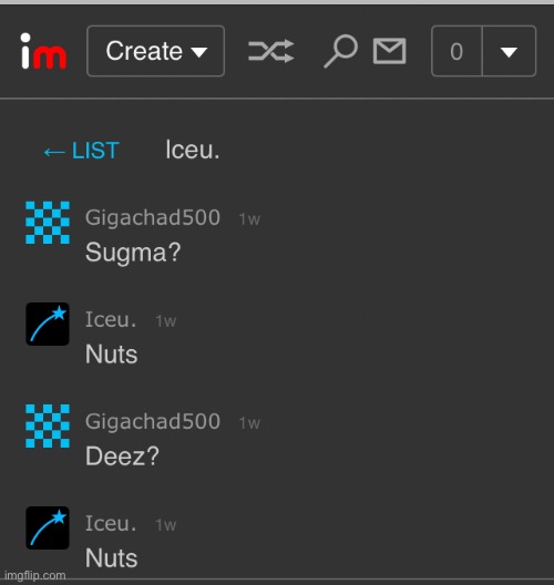 Bro what iceu sus | image tagged in ligma | made w/ Imgflip meme maker
