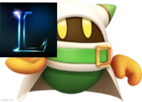 High Quality magolor gives you an L Blank Meme Template