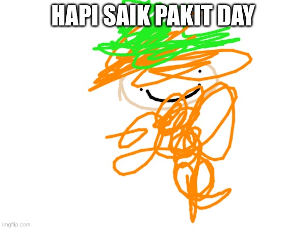 happi saink pakit day | HAPI SAIK PAKIT DAY | image tagged in saint patrick's day | made w/ Imgflip meme maker