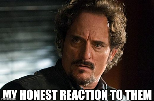 Tig Sons of Anarchy | MY HONEST REACTION TO THEM | image tagged in tig sons of anarchy | made w/ Imgflip meme maker