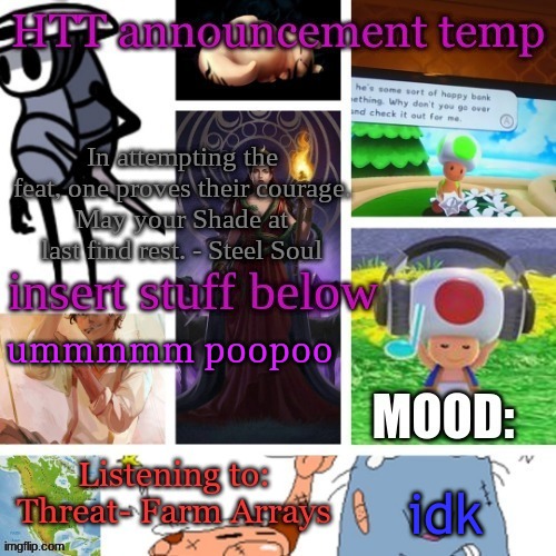 Hecate Announcement V1.1 | ummmmm poopoo; idk | image tagged in hecate announcement v1 1 | made w/ Imgflip meme maker