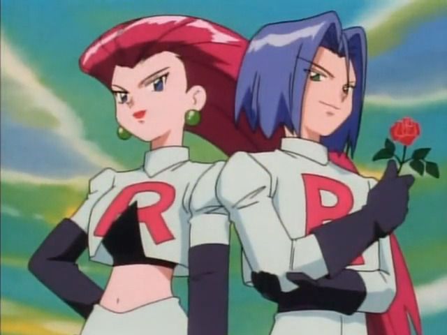 Jessie & James of Team Rocket Blank Meme Template