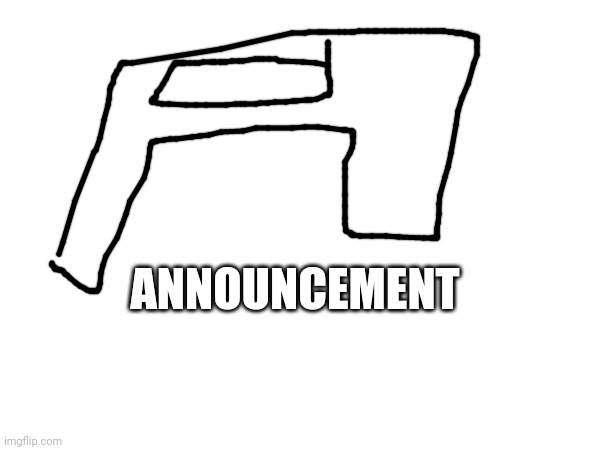 Beta version of Announcement board | ANNOUNCEMENT | made w/ Imgflip meme maker