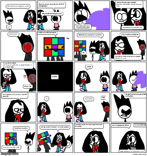 made a comic | made w/ Imgflip meme maker