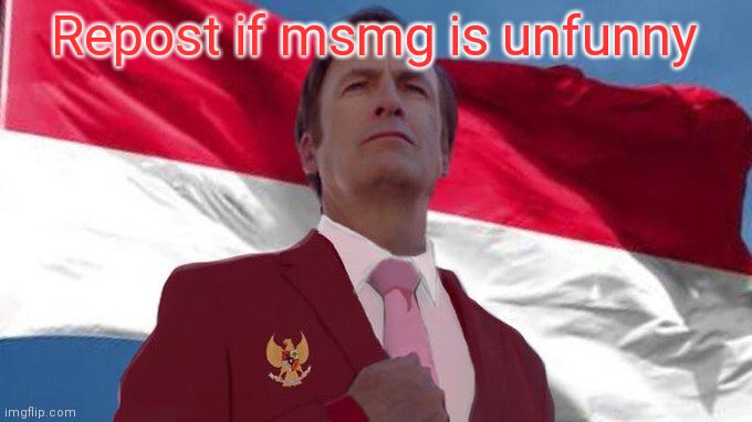 INDONESIA MENTIONED!!!!!! | Repost if msmg is unfunny | image tagged in indonesia mentioned | made w/ Imgflip meme maker