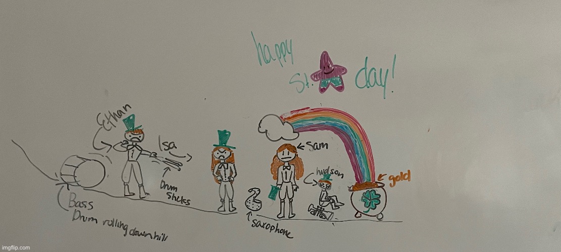 St. Patrick’s Day art out of context | made w/ Imgflip meme maker