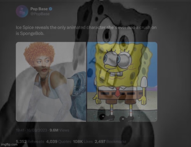 Hell yeah SpongeBob gets bitches | made w/ Imgflip meme maker