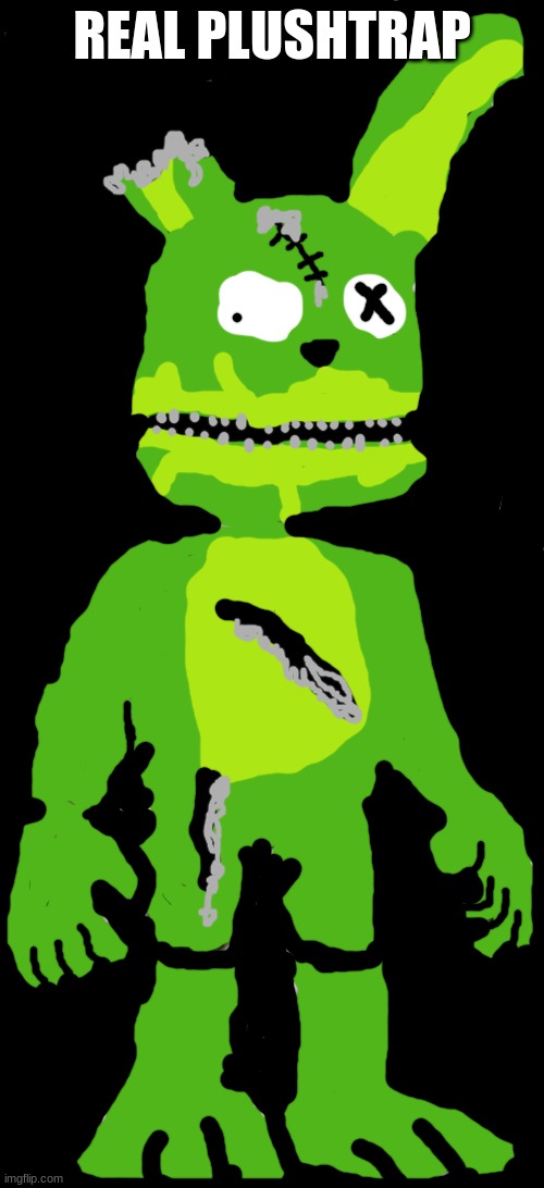 1 9 8 3 | REAL PLUSHTRAP | image tagged in plushtrap fnaf | made w/ Imgflip meme maker