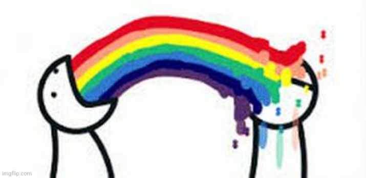 Barfing Rainbows | image tagged in barfing rainbows | made w/ Imgflip meme maker