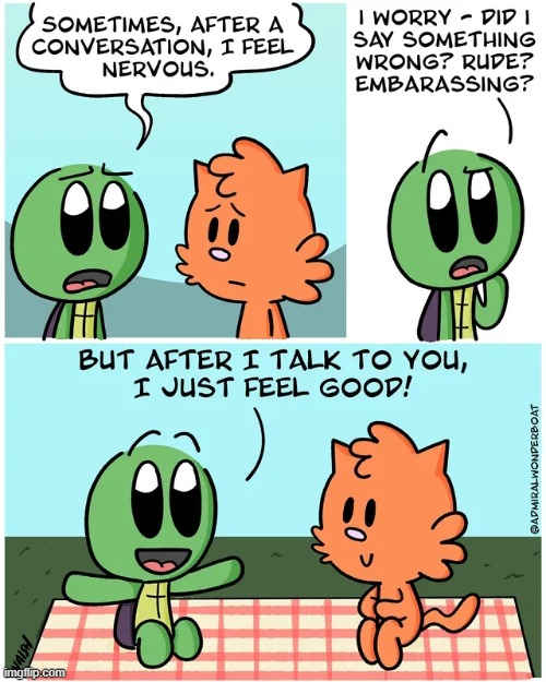 i strive to be like this for my friends too | image tagged in comics/cartoons,wholesome | made w/ Imgflip meme maker