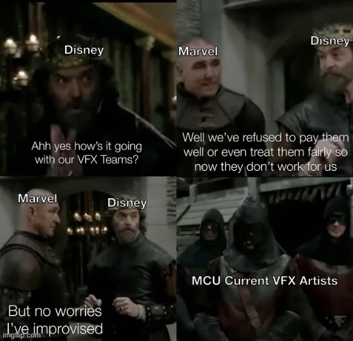 Remember when the VFX weren’t a joke | image tagged in memes,funny | made w/ Imgflip meme maker