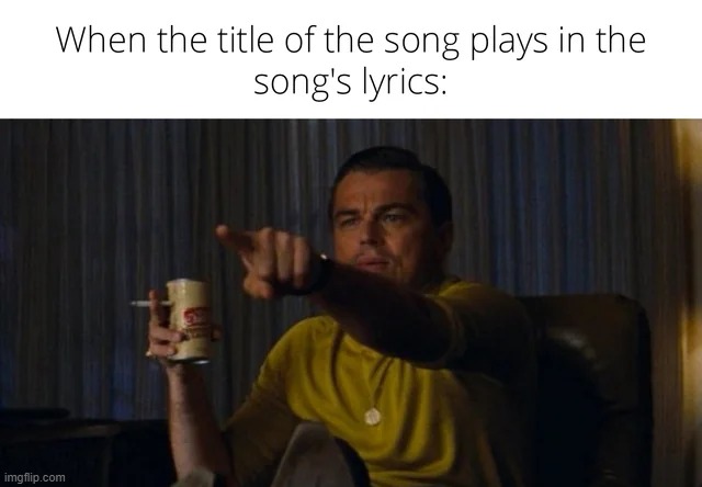 Where does "I write sins not tragedies" appear in the song? | image tagged in memes,funny | made w/ Imgflip meme maker