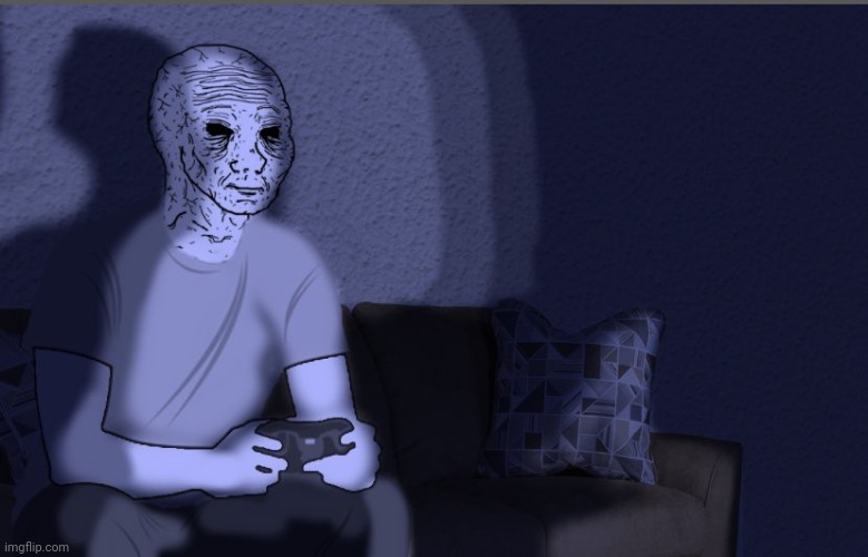 Wojak sitting on couch | image tagged in wojak sitting on couch | made w/ Imgflip meme maker