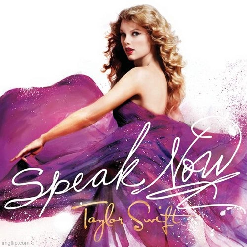 Taylor Swift Speak Now | image tagged in taylor swift speak now | made w/ Imgflip meme maker