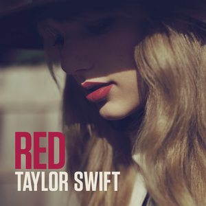 Taylor Swift Red album cover Blank Meme Template