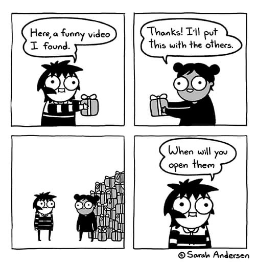 Sarah Andersen comic Blank Meme Template