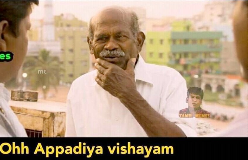 Ohh அப்படியா விஷயம் Blank Meme Template