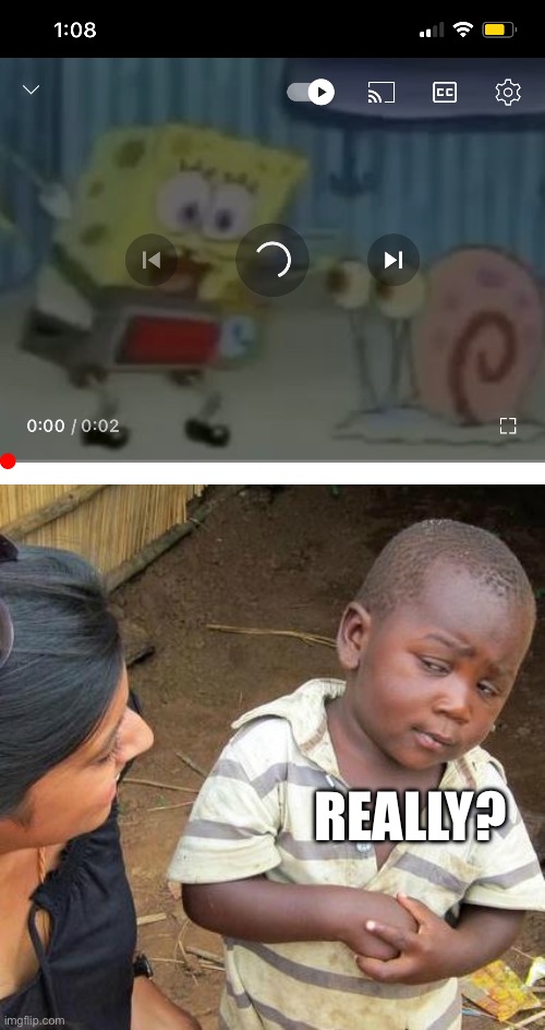 REALLY? | image tagged in memes,third world skeptical kid | made w/ Imgflip meme maker