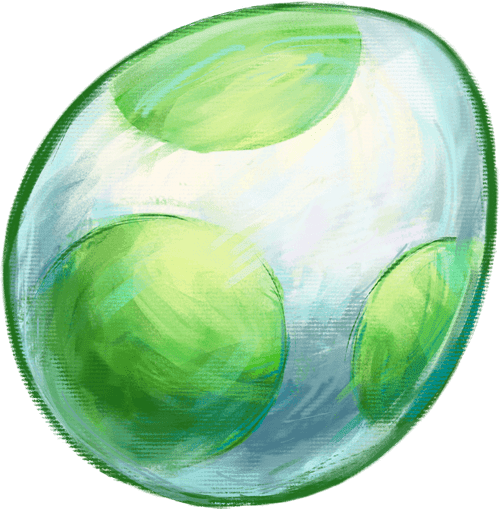 Yoshi Egg (Green) Blank Template - Imgflip