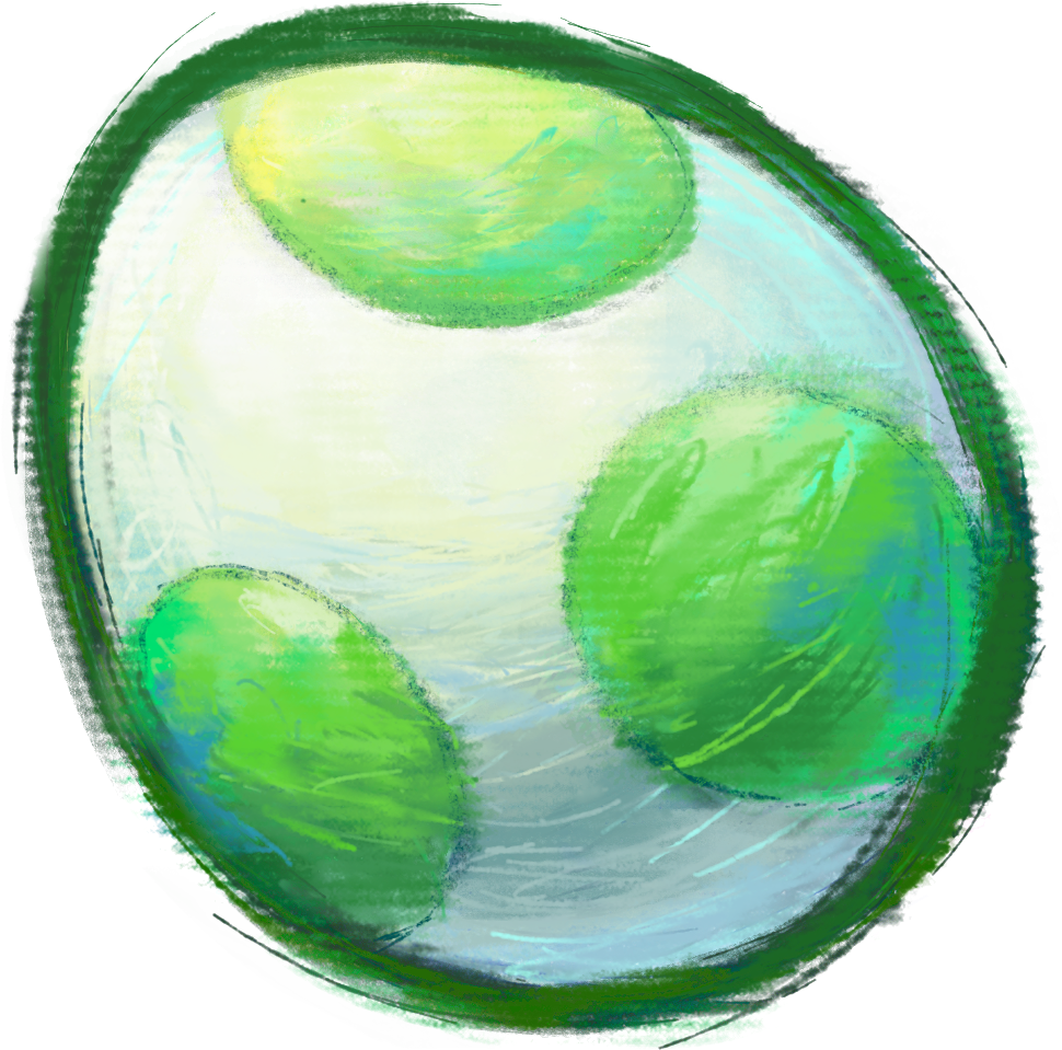 Yoshi Egg (Green) Blank Template - Imgflip