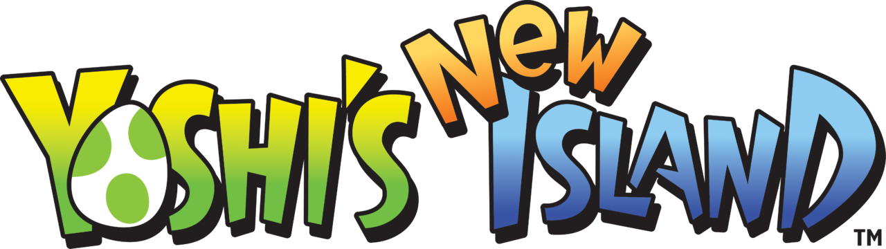 Yoshi's New Island Beta Logo Blank Meme Template