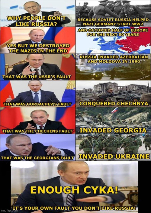 Everyone's a lying NATO/CIA Judeo-Ukronazi except me and my monkey | made w/ Imgflip meme maker