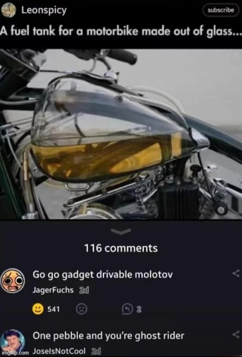 Cursed fuel tank | image tagged in cursed,comments,funny | made w/ Imgflip meme maker