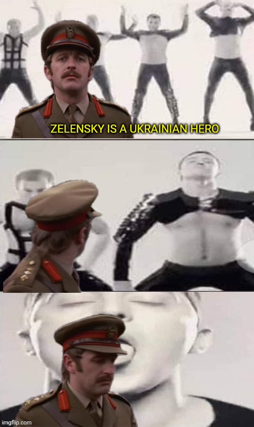 ZELENSKY IS A UKRAINIAN HERO | made w/ Imgflip meme maker