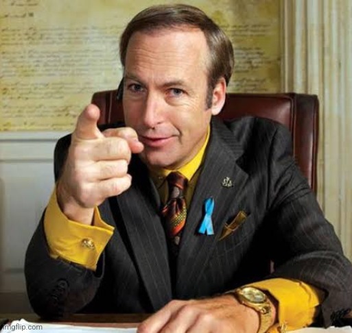 Saul Goodman point | image tagged in saul goodman point | made w/ Imgflip meme maker