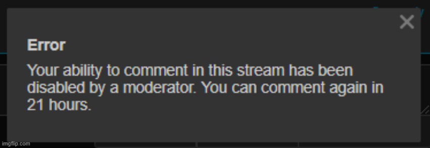 MY COMMENTING PRIVLEGES WERE REVOKED HERE. WHAT DID I DO?! | made w/ Imgflip meme maker