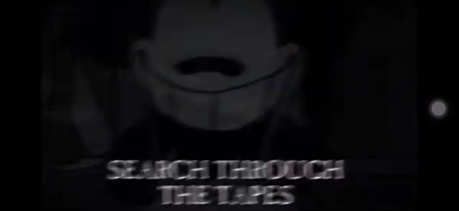 SEARCH THROUGH THE TAPES Blank Meme Template