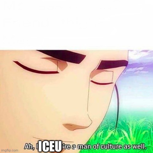 Wow you’ve done a good job moving up in the ranks but all I have to do is repost your stuff | ICEU | image tagged in ah i see you are a man of culture as well | made w/ Imgflip meme maker