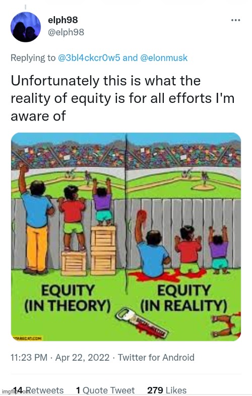 equity | image tagged in equity | made w/ Imgflip meme maker